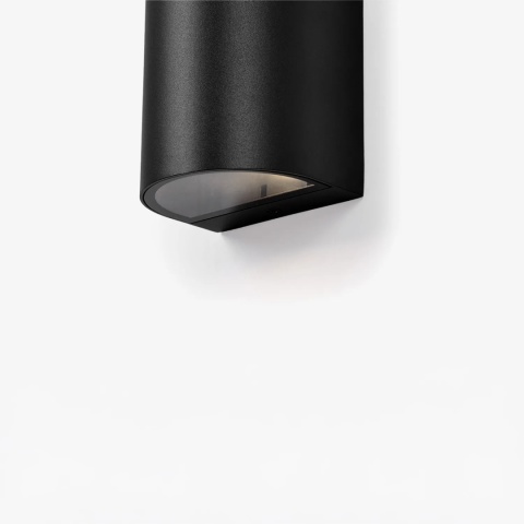 Klasyczny kinkiet elewacyjny, na dwie żarówki K-8209 z serii PRIMA