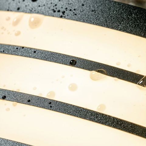 Lampa elewacyjna Kinkiet ASTRIT czarna GTV