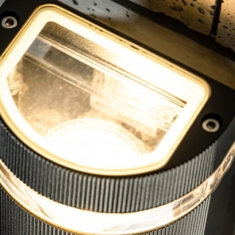 Lampa elewacyjna jednokierunkowa Kinkiet SILVA czarna GTV