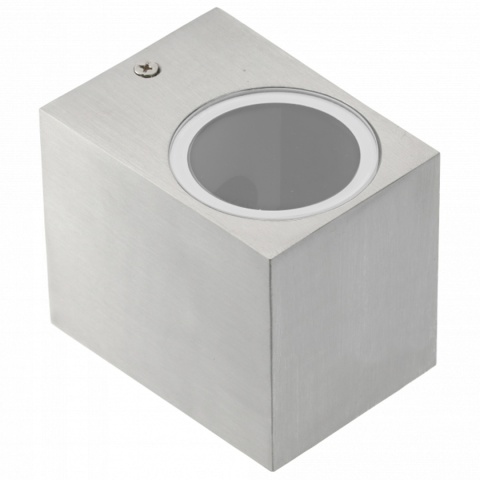 Lampa elewacyjna jednokierunkowa Kinkiet TIAGO kwadratowa inox GTV