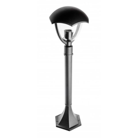 Lampa ogrodowa stojąca słupek 100cm GRANDE czarna GTV