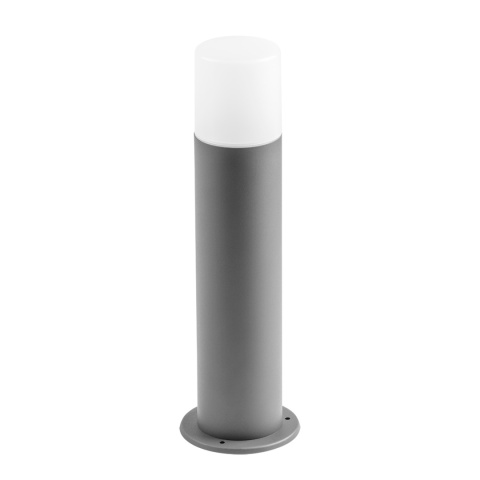 Lampa ogrodowa stojąca słupek 40cm CORTA grafit GTV