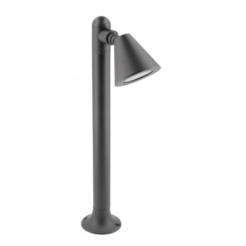 Lampa stojąca ogrodowa LUSTINO 50cm grafit GTV