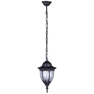 Wisząca lampa zewnętrzna K-5007H/N Czarna z serii VASCO