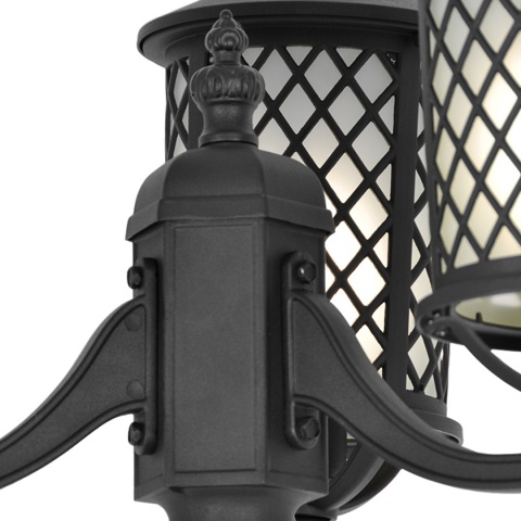 Wysoka lampa ogrodowa do oświetlenia alejek K-8218 z serii CHICAGO