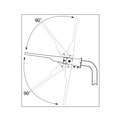 Lampa oprawa uliczna LED Jazmin 70W 9100LM 4K IP65 BEMKO