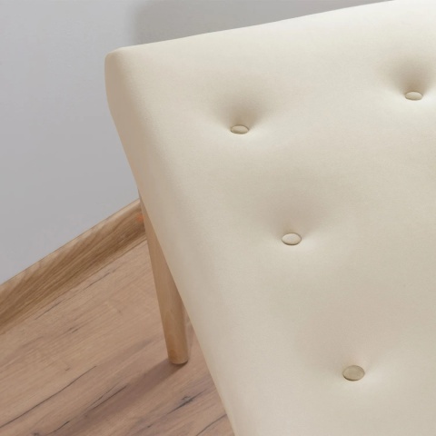 Ławka tapicerowana PRUDHOMME BL - Beż