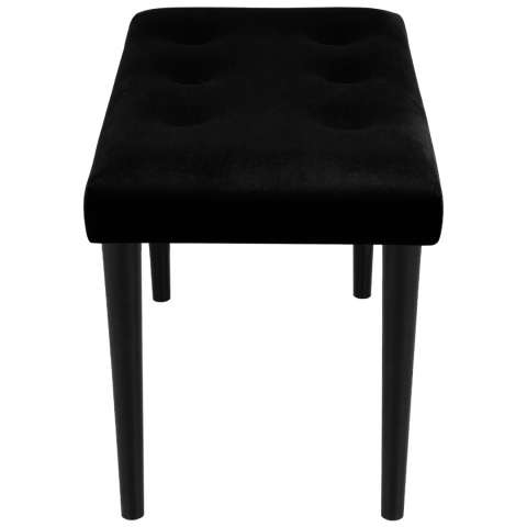 Ławka tapicerowana PRUDHOMME BL - Czarny