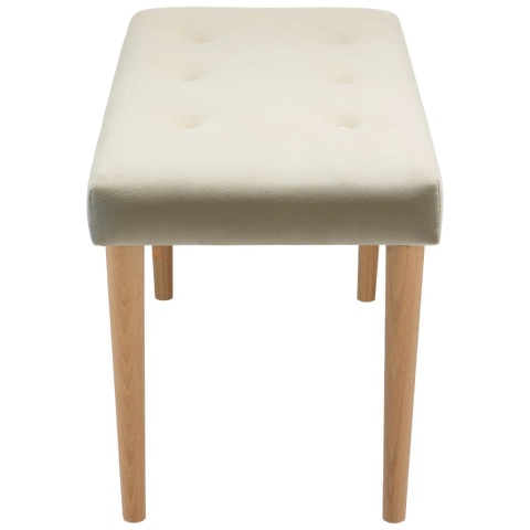 Ławka tapicerowana PRUDHOMME NAT - Beż