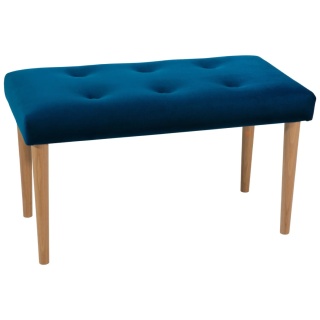 Ławka tapicerowana PRUDHOMME NAT - Chaber