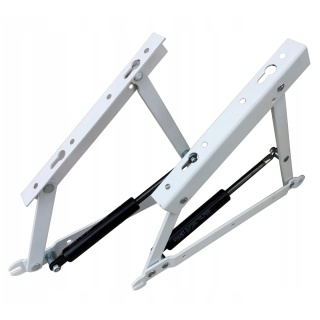 Podnośnik GTV MALUNG do sprężyny gazowej biały PK-15-B-10 Bez Sprężyn