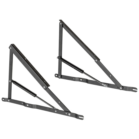 Podnośnik GTV OTTOMAN do sprężyny gazowej czarny PK-14-B-20 Bez Sprężyn