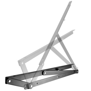 Podnośnik gazowy GTV PK-7-C-20 żarówki czarny Bez sprężyny