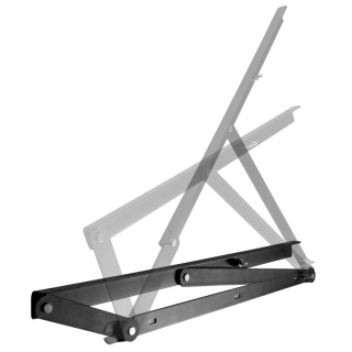 Podnośnik gazowy GTV PK-7-A-20 gwint M8 czarny Bez sprężyny