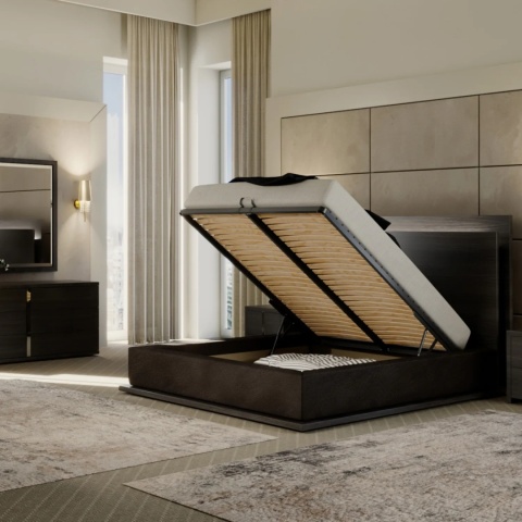 Rama stelaż mechanizm podnośnik do łóżka 200x140cm 48 listew 1200N