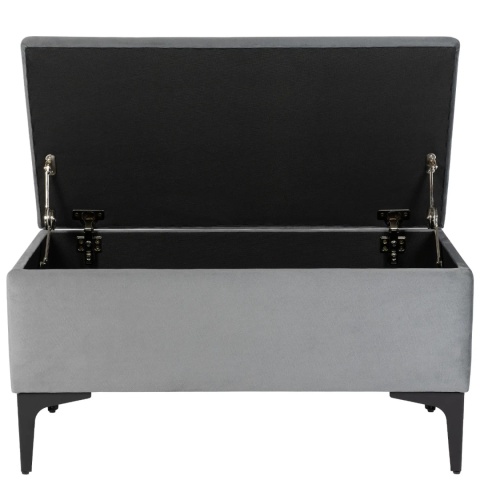 Ławka otwierana skrzynia CANETTI BL - Szara