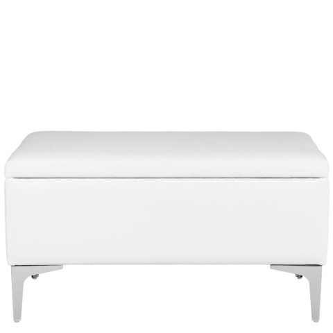 Ławka otwierana skrzynia CANETTI CR - Biała eco