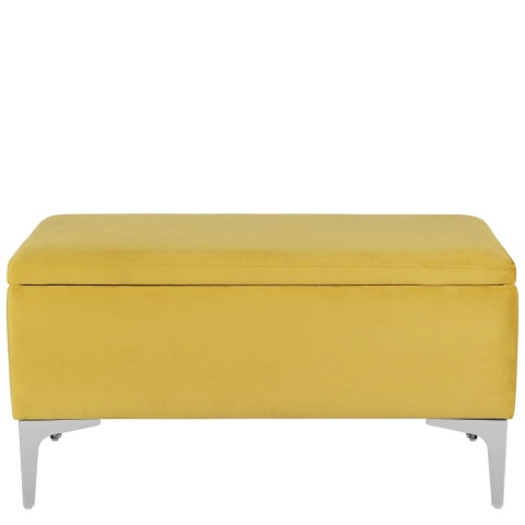 Ławka otwierana skrzynia CANETTI CR - Musztardowa