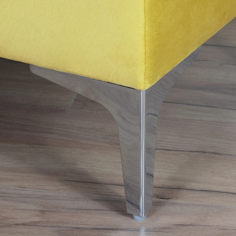 Ławka otwierana skrzynia CANETTI CR - Musztardowa