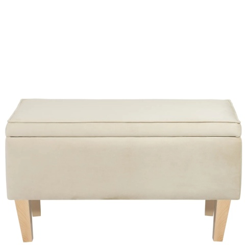 Ławka otwierana skrzynia FRANCE NAT - Beż