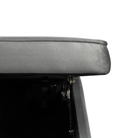 Ławka otwierana skrzynia FRANCE NAT - Ciemny szary