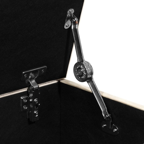 Ławka pikowana otwierana skrzynia MODIANO BL - Beżowy