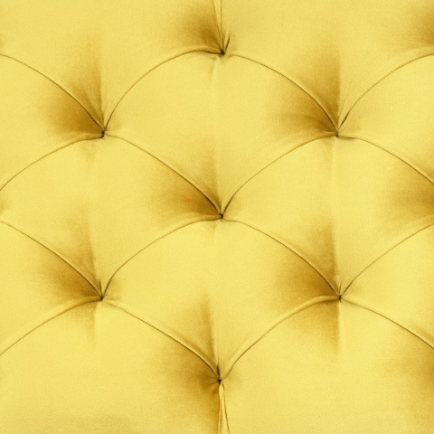 Ławka pikowana otwierana skrzynia MODIANO BL - Musztardowy