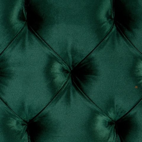 Ławka pikowana otwierana skrzynia VERONA CR - Butelkowa zieleń