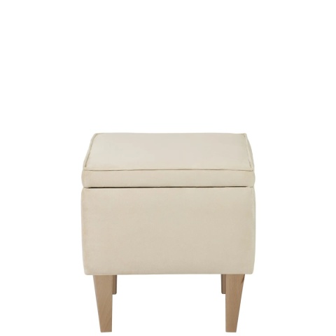 Pufa otwierana skrzynia FRANCE NAT - Beż