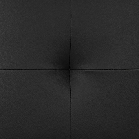 Pufa otwierana skrzynia PIRANDELLO - Czarna eco