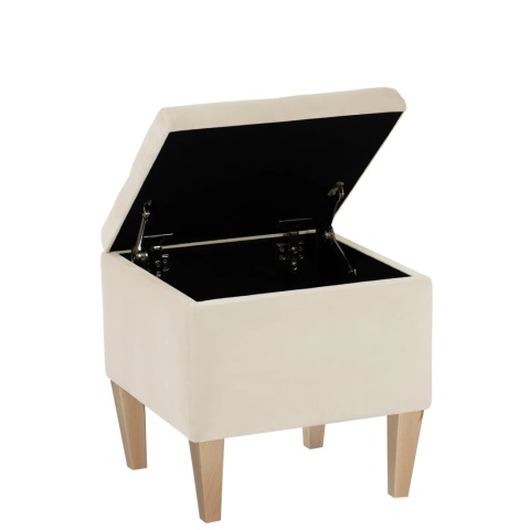 Pufa otwierana skrzynia PIRANDELLO NAT - Beż