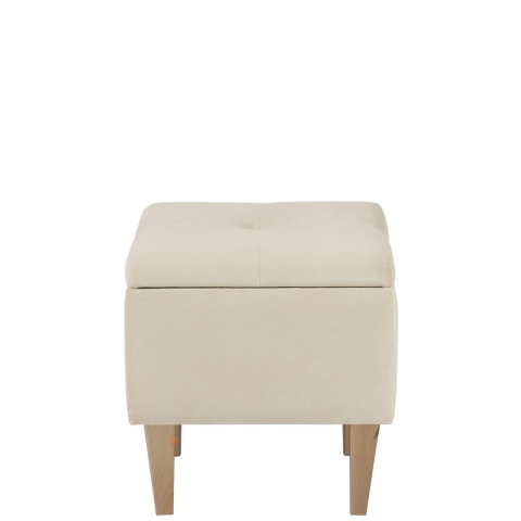 Pufa otwierana skrzynia PIRANDELLO NAT - Beż