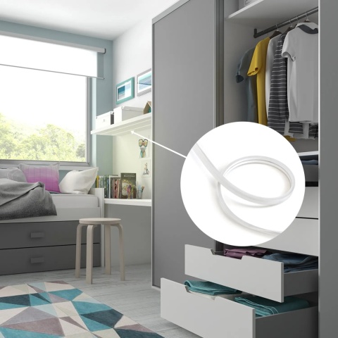 Elastyczna taśma LED Neonlynx V 7,6 W/m IP65 24V DC 3024 mm 2700K Emuca