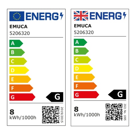 Elastyczna taśma LED Neonlynx V 7,6 W/m IP65 24V DC 5040 mm 4000K Emuca
