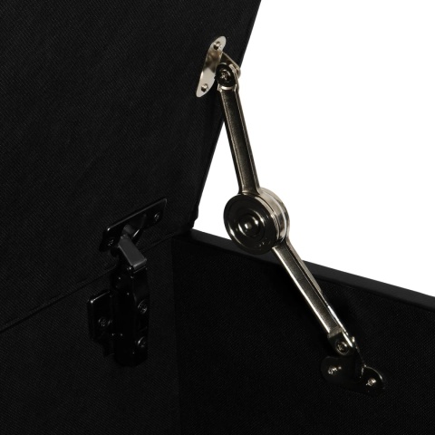 Ławka otwierana skrzynia CARDUCCI NAT - Czarna eco