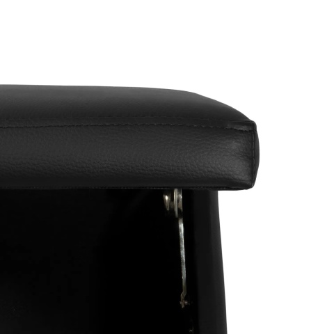 Ławka otwierana skrzynia CARDUCCI NAT - Czarna eco