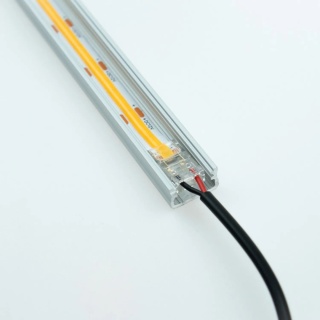 Szybkozłączka do taśm LED COB C 8mm 2PINY 2-stronne z przewodem