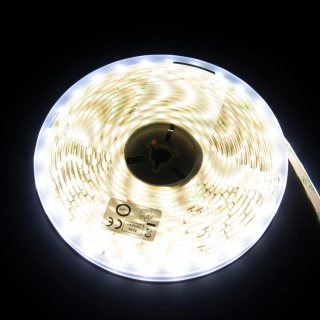 Taśma LED 2835 biały ciepły 5m + Zasilacz 12V IP65 Bemko