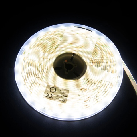 Taśma LED 2835 biały neutralny 5m + Zasilacz 12V IP20 Bemko