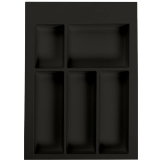 Wkład na sztućce do szuflady AxiSpace Organizer 40 Czarny GTV