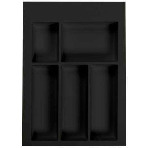 Wkład na sztućce do szuflady AxiSpace Organizer 40 Czarny GTV