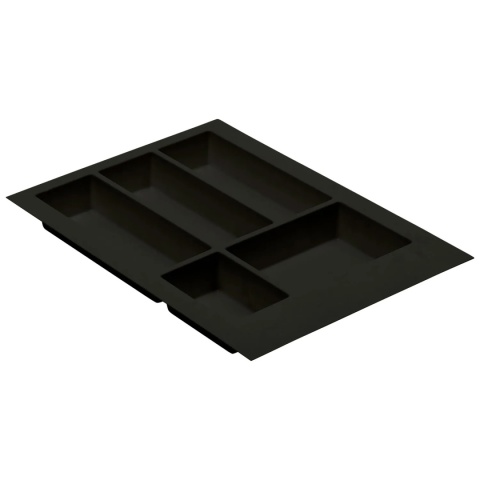 Wkład na sztućce do szuflady AxiSpace Organizer 40 Czarny GTV