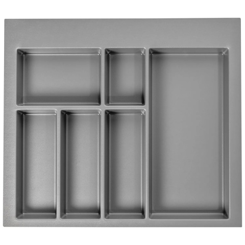 Wkład na sztućce do szuflady AxiSpace Organizer 60 Antracyt GTV