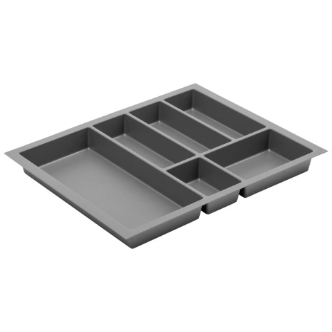 Wkład na sztućce do szuflady AxiSpace Organizer 60 Antracyt GTV