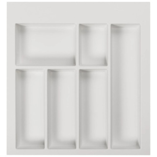 Wkład na sztućce do szuflady AxiSpace Organizer 50 Biały GTV