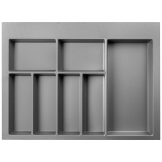 Wkład na sztućce do szuflady AxiSpace Organizer 70 Antracyt GTV
