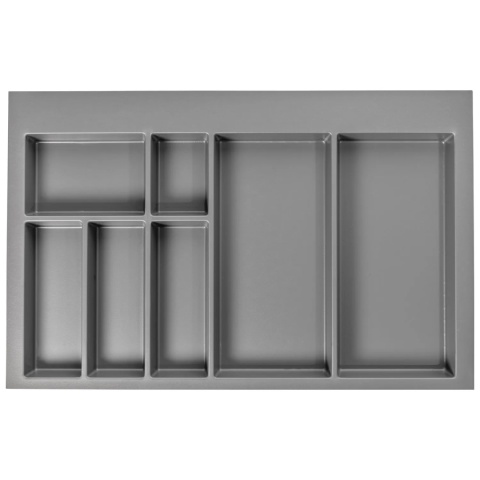 Wkład na sztućce do szuflady AxiSpace Organizer 80 Antracyt GTV