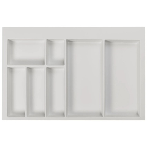 Wkład na sztućce do szuflady AxiSpace Organizer 80 Biały GTV