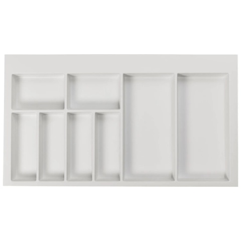 Wkład na sztućce do szuflady AxiSpace Organizer 90 Biały GTV