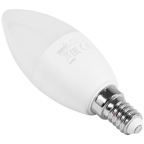 Żarówka LED E14 7.5W 720LM 3000K Świeczka Bemko